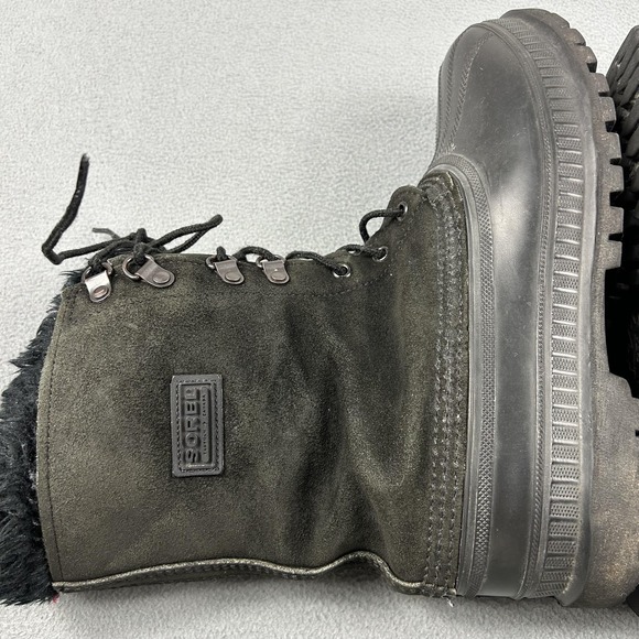 Vintage Sorel‎ Boots Mens Size 8 Black Insulated Winter Waterproof Made USA 90s main image 11